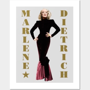 Marlene Dietrich Posters and Art